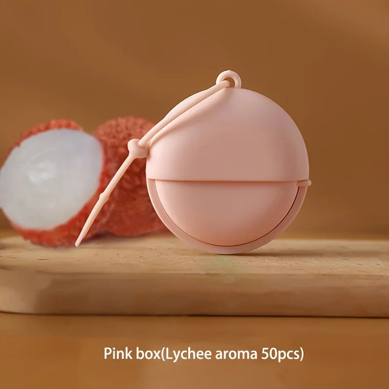 Convenient soap box with hanging rope, travel soap box, containing 50 sheets