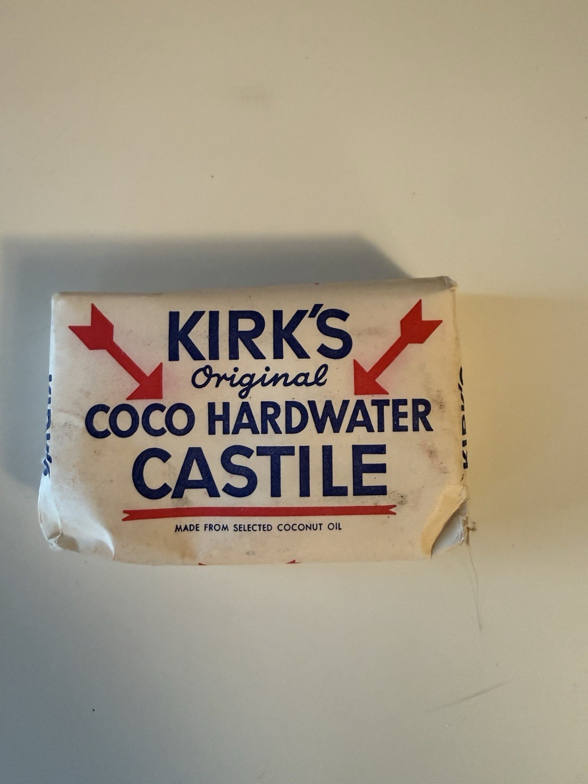1x KIRK’S Original Coco Hardwater Castile Soap Hypoallergenic Coconut Oil Soap