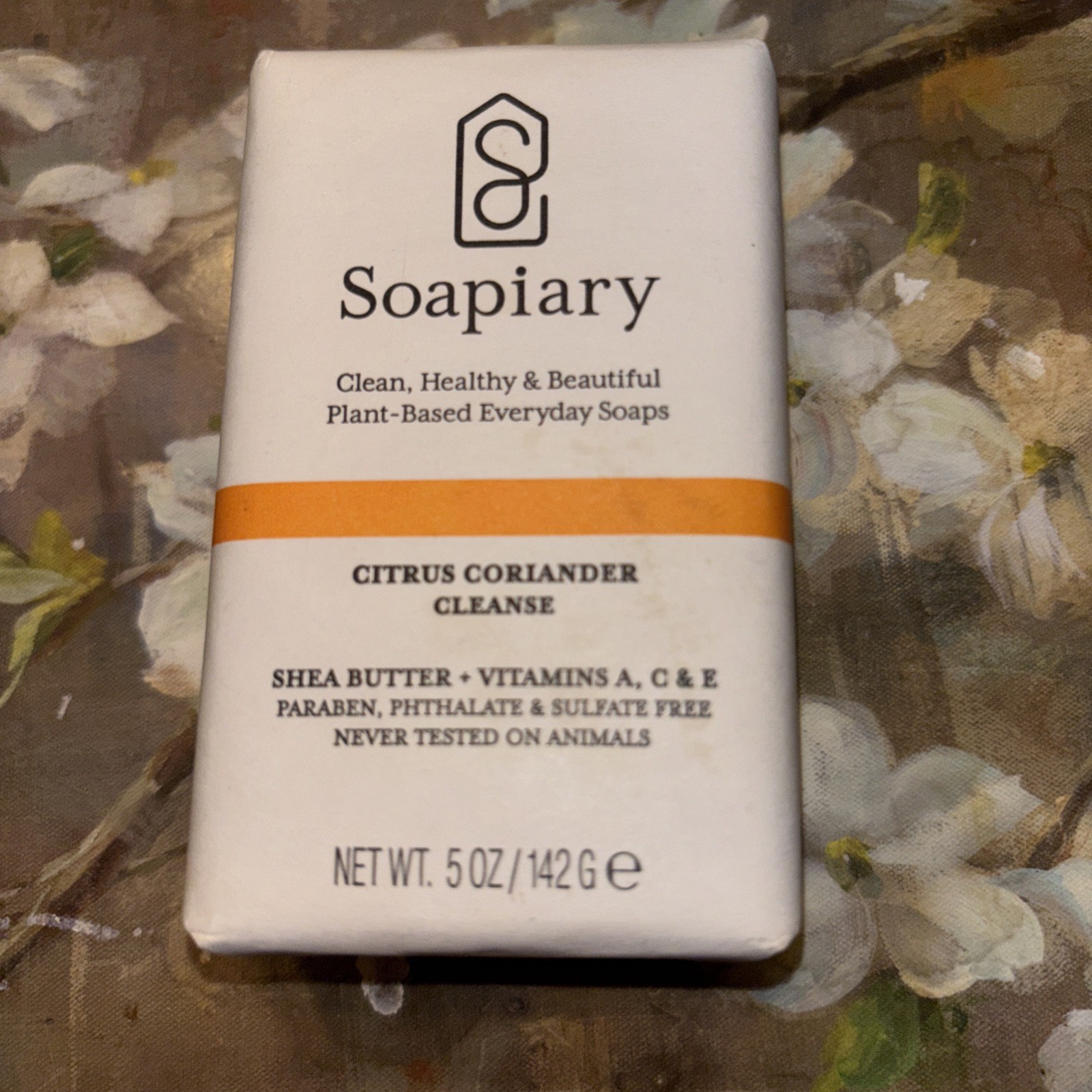 Soapiary Citrus Coriander Cleanse Soap Bar 5 Oz Discontinued