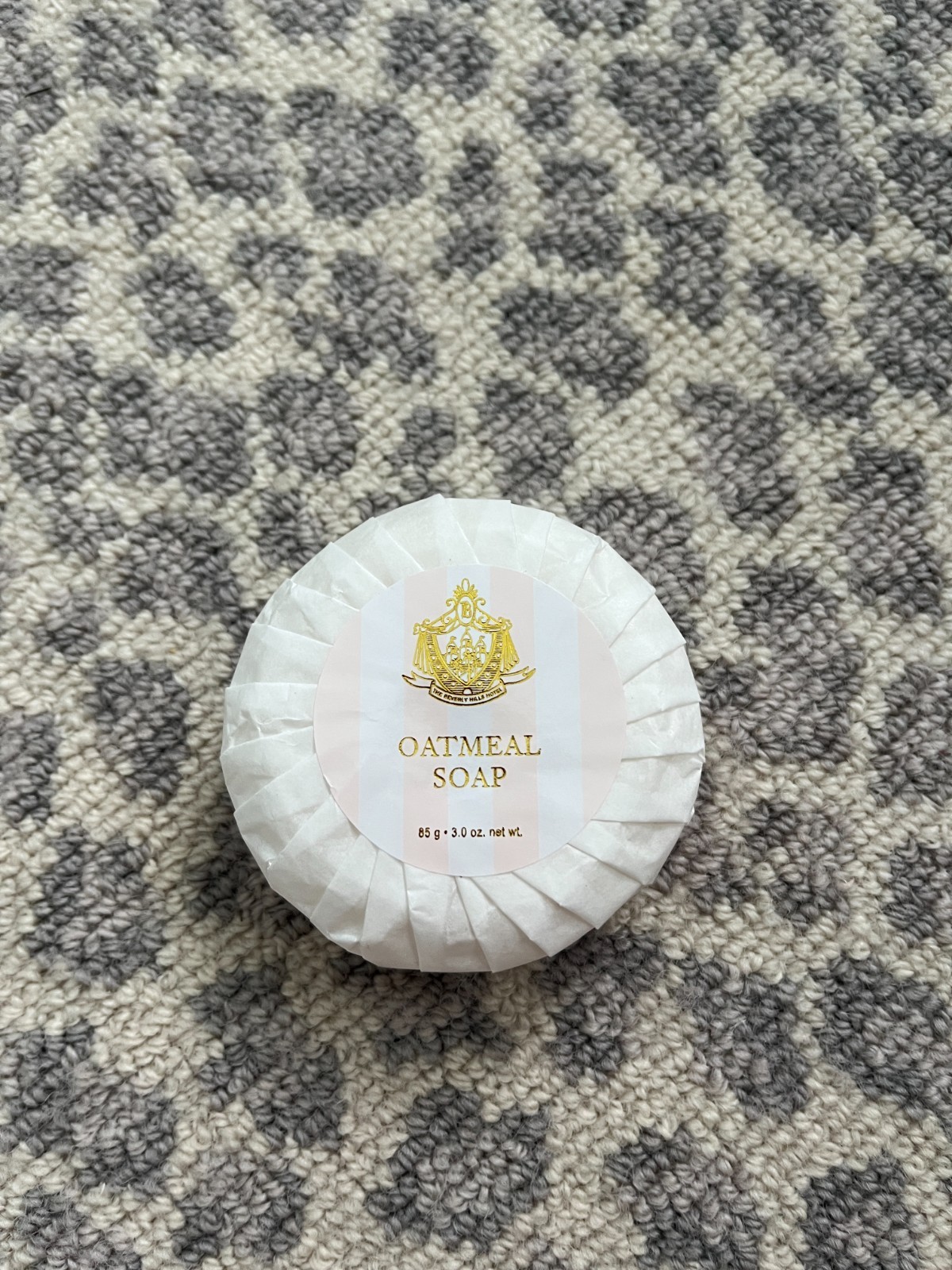 NEW Bevery Hills Hotel Oatmeal Soap Bar 85g 3.0floz