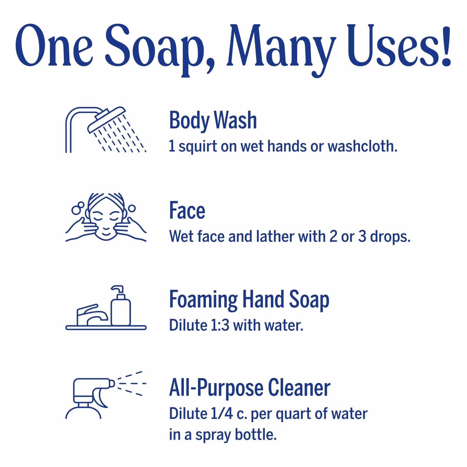 Dr. Bronner’s Baby Unscented Castile Soap 32oz 4-Pack Sensitive S
