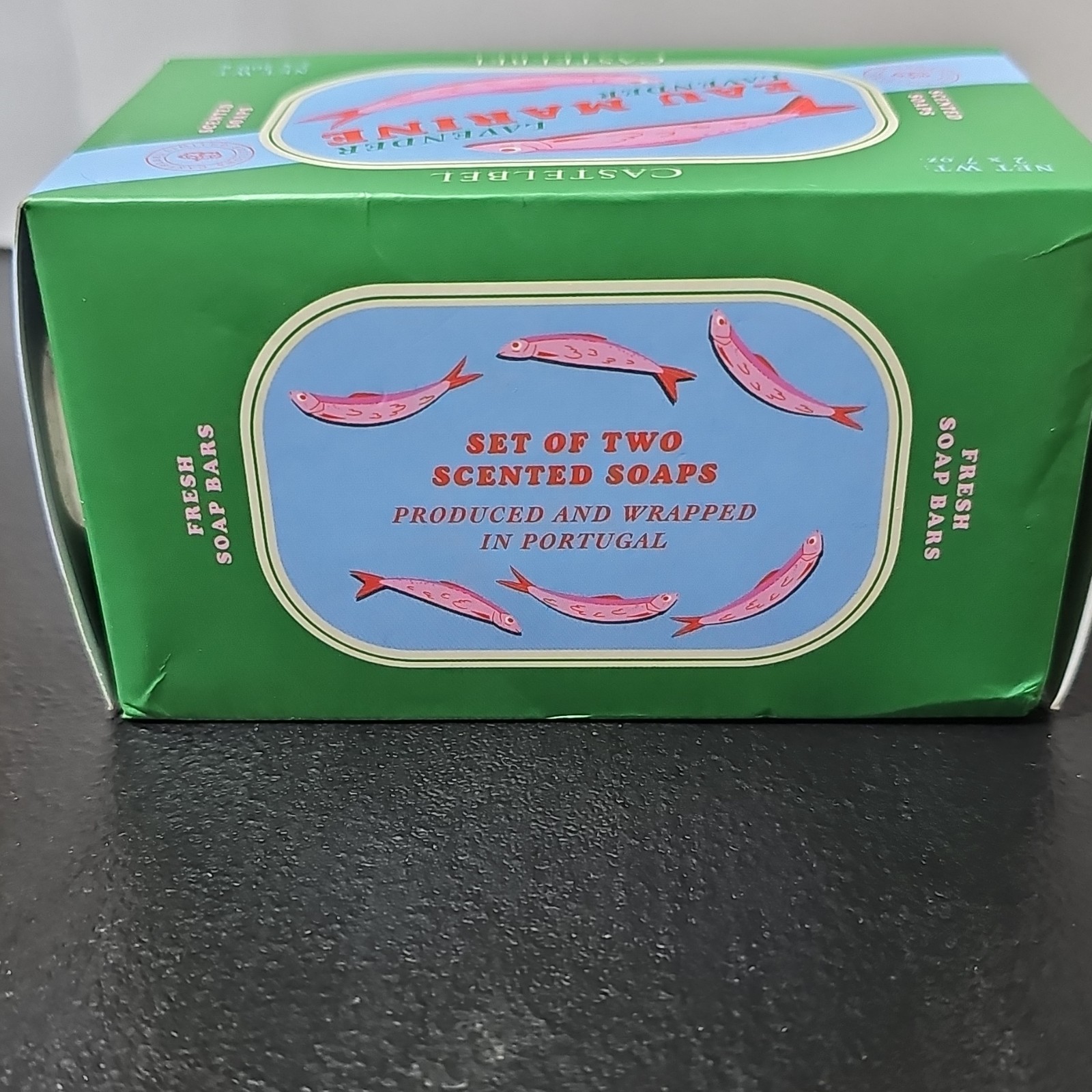 Castelbel Eau Marine Lavender Scented Soap Bars 2 x 200 g / 7 oz