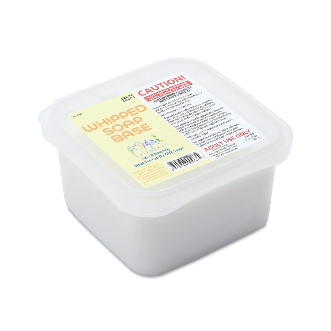 Whipped Soap Base – Moisturizing Glycerin Soapbase for Crafting and Soft Soap Ma