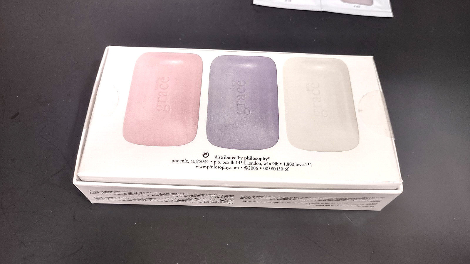 The Philosophy State of Grace 3 Piece Luxury Soap Bar Collection Set NIB Sealed