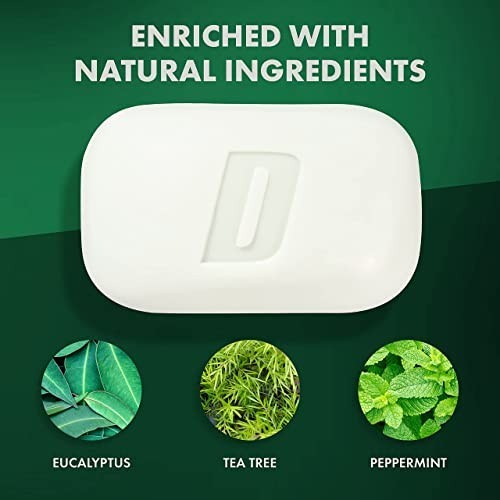 All Natural Peppermint Bar Soap Tea Tree Oil Eucalyptus Body Wash Athletes Gym