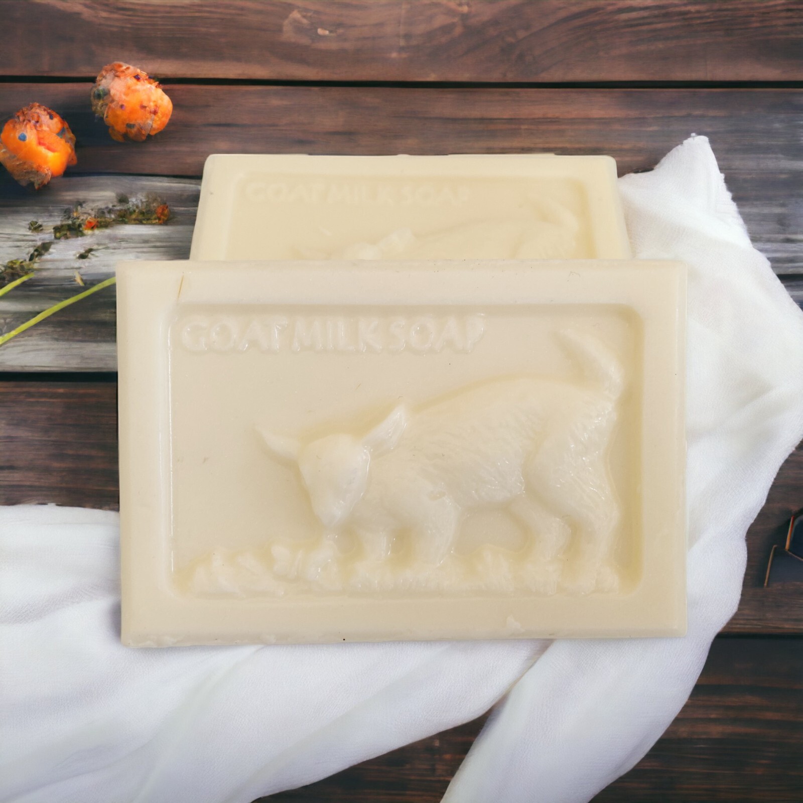 Goat Milk Handmade Soap Bar & Vitamin E, Full Size, Natural Goat Milk Bar Soap.