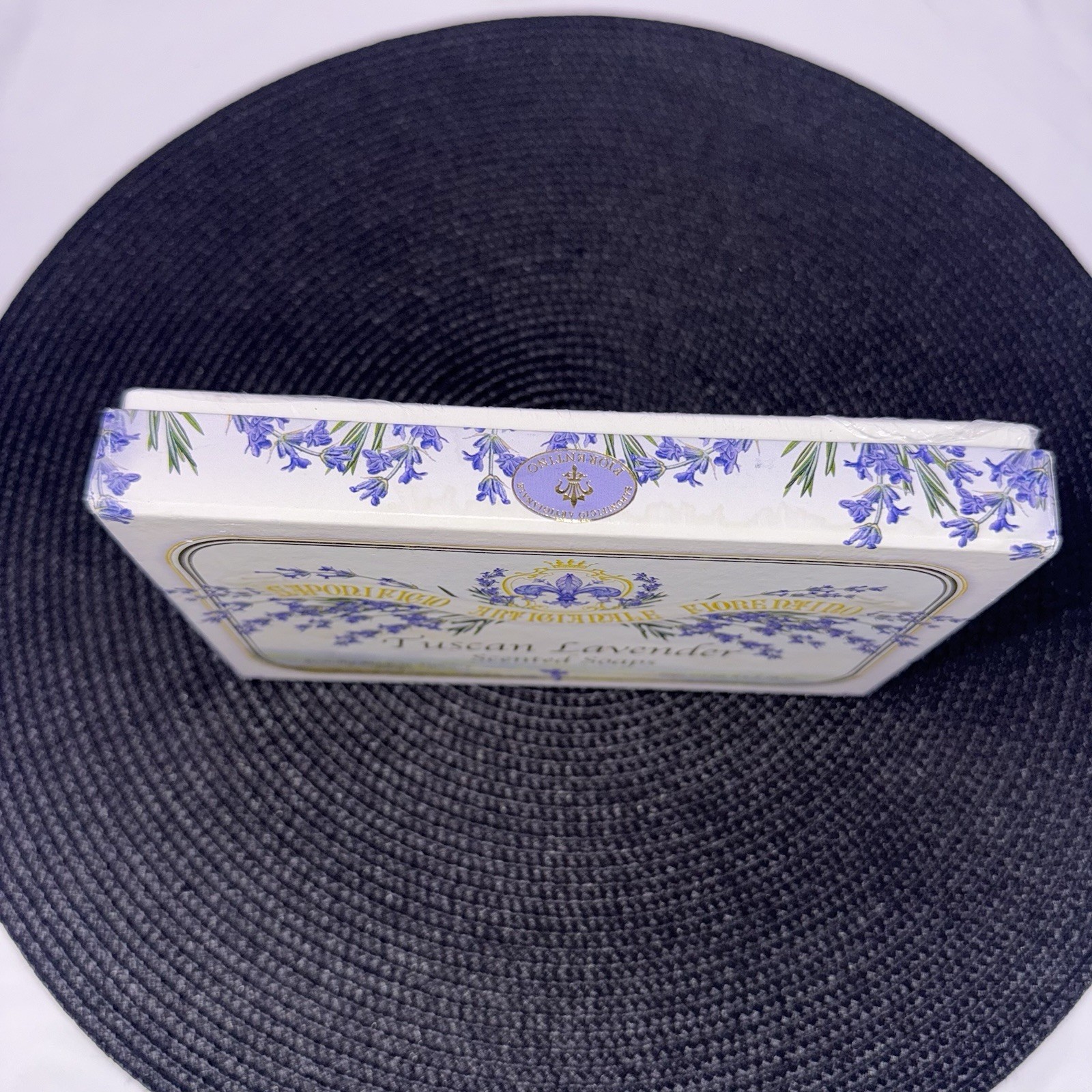 NEW 6 Handmade Italian Tuscan Lavender Soaps Saponificio Artigianale Fiorentino