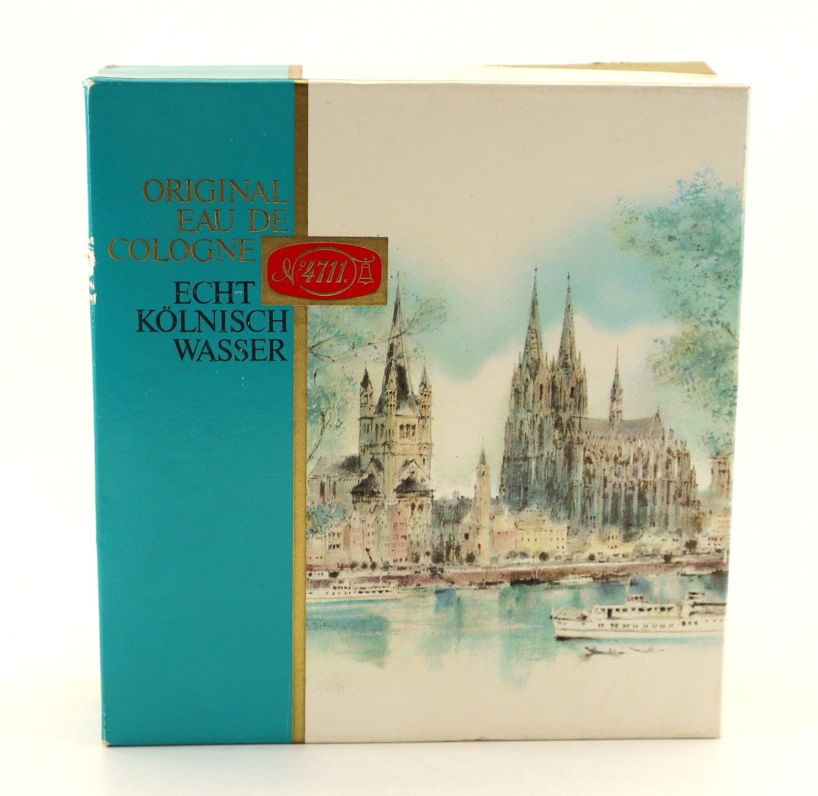 4711 Oirginal Eau De Cologne & Bar of Soap Gift Box Splash 1970 Germany NIB Vtg