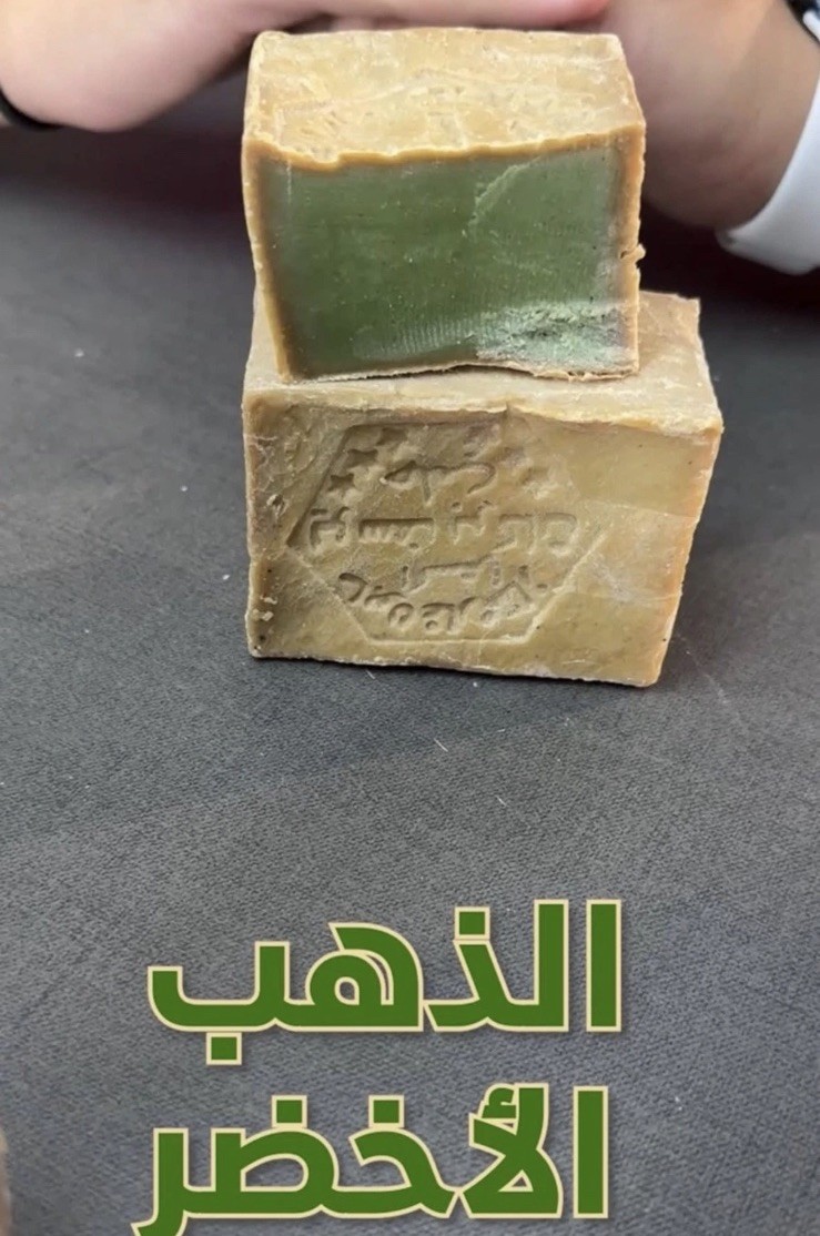Laurel oil soap Olive Traditional Natural Aleppo-Ghar Best Vegan صابون غار حلبي