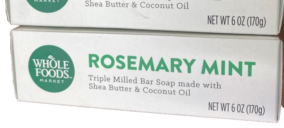 365 Triple Milled Rosemary Mint Whole Foods 6 oz (1 Bar)