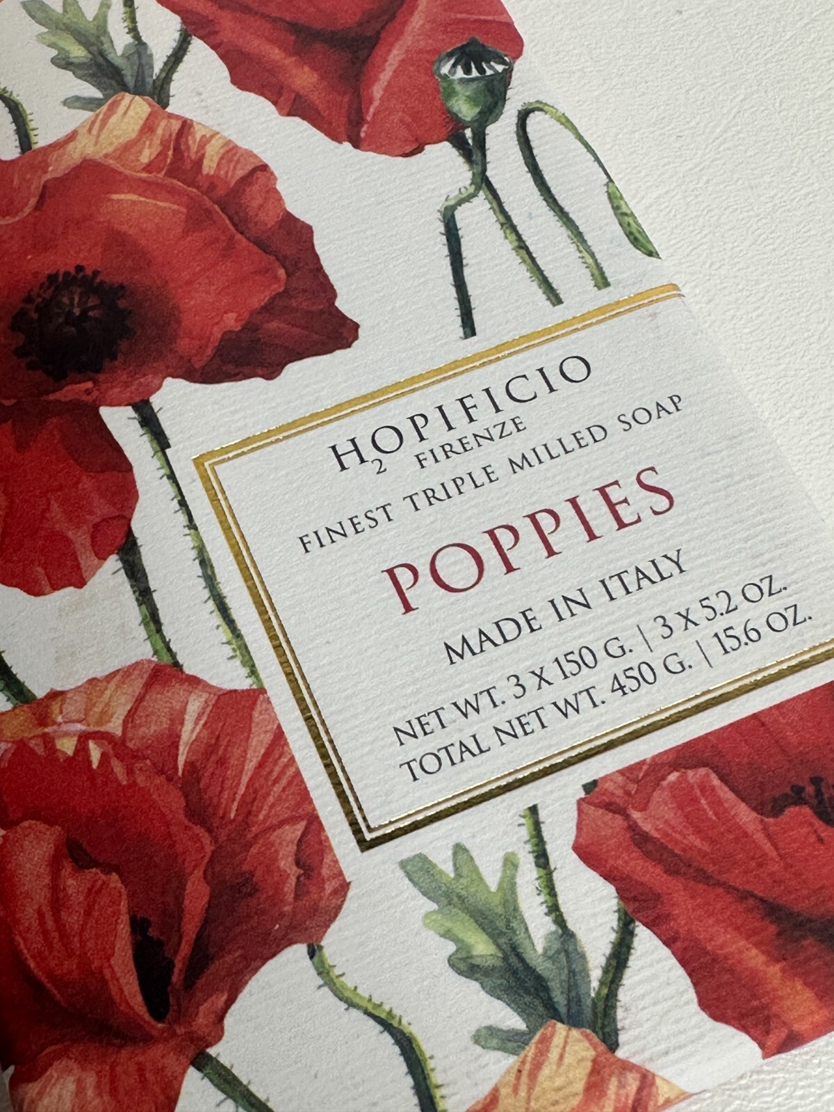 Hopificio | Finest Triple Milled Soap | Made in Italy | Box 3 Bars