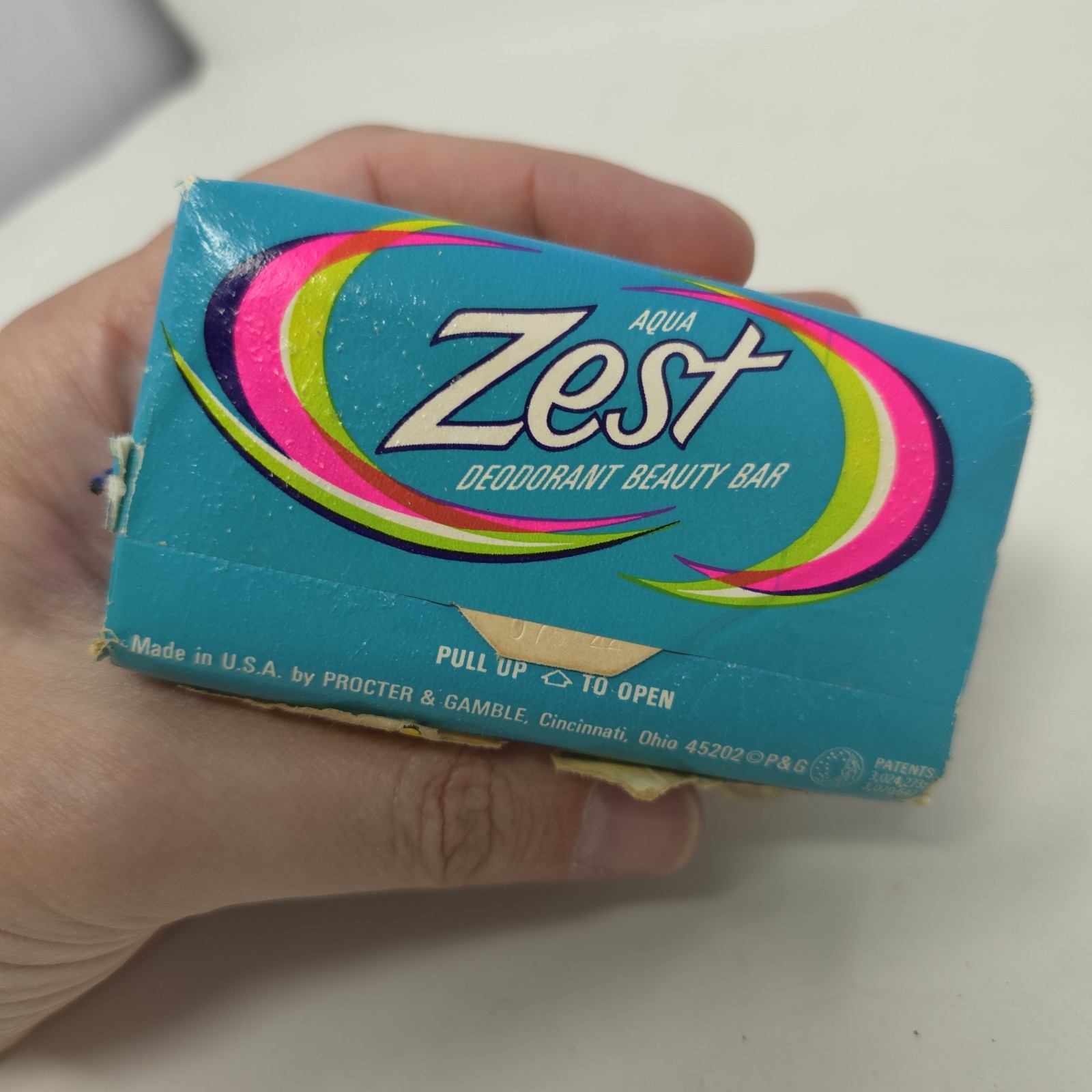 3 Vintage Zest Bar Soap Deodorant Beauty Bar 2x 5.75 oz & 1 3.75 oz