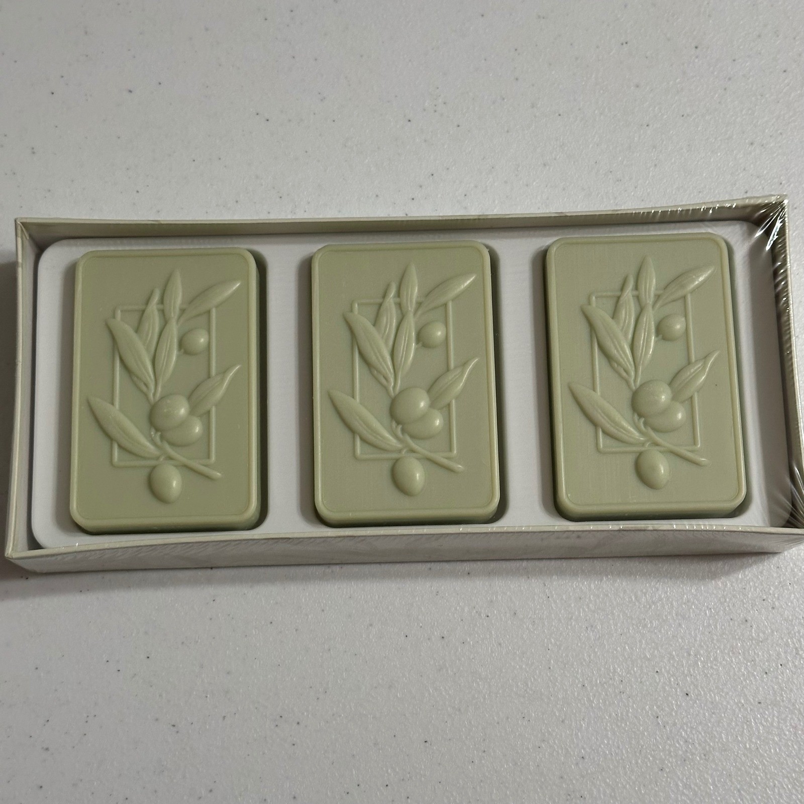 Saponificio Artigianale Fiorentino Olive Oil Bar Soap Set Made in Italy NEW