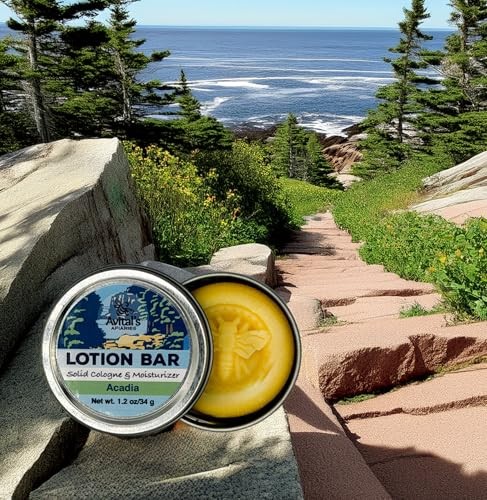 Avital’s Apiaries Acadia Beeswax Lotion Bar 1.2oz