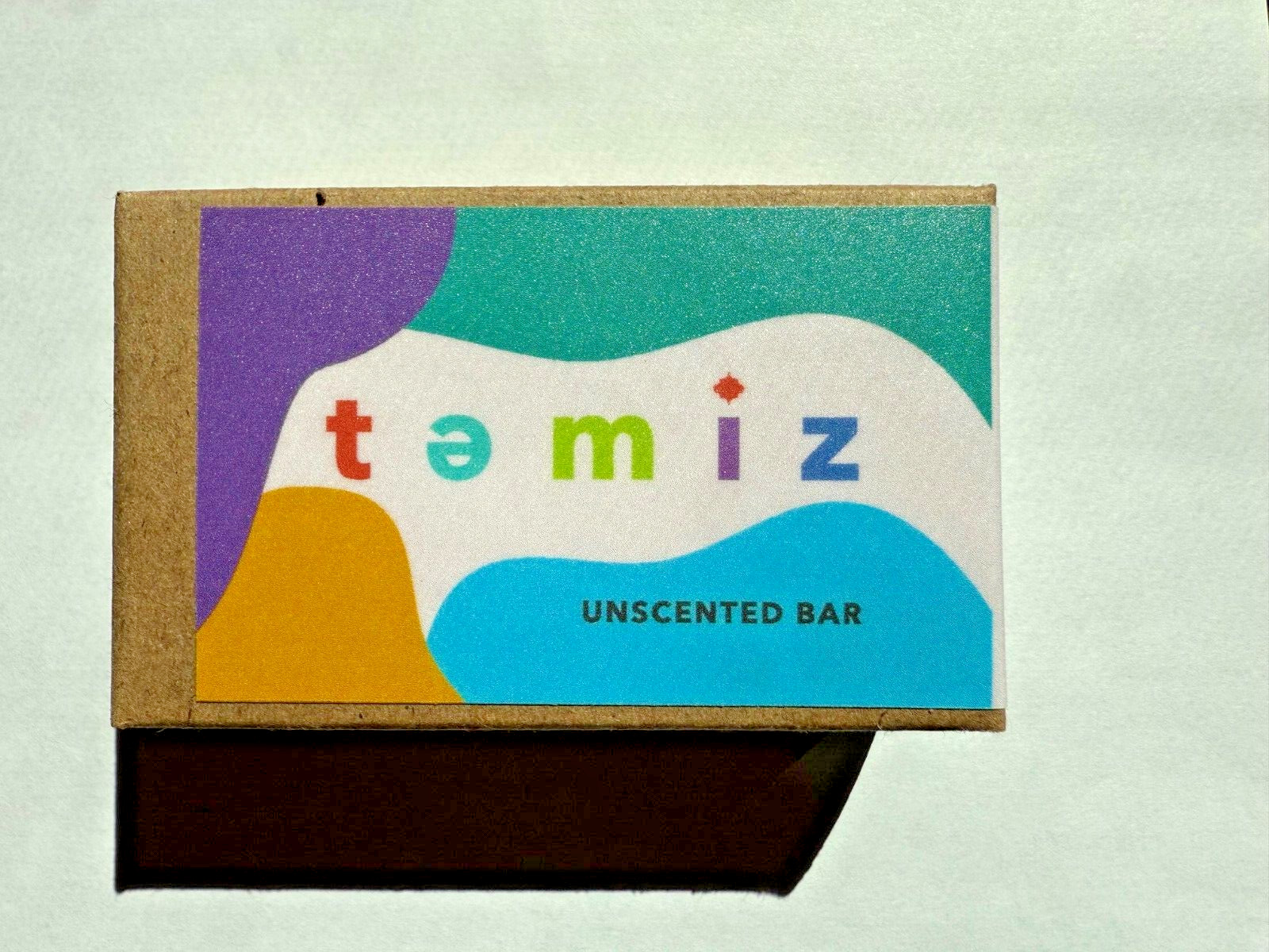 Temiz Hamam Hand Crafted Body Soap Bar Unscented 4oz.