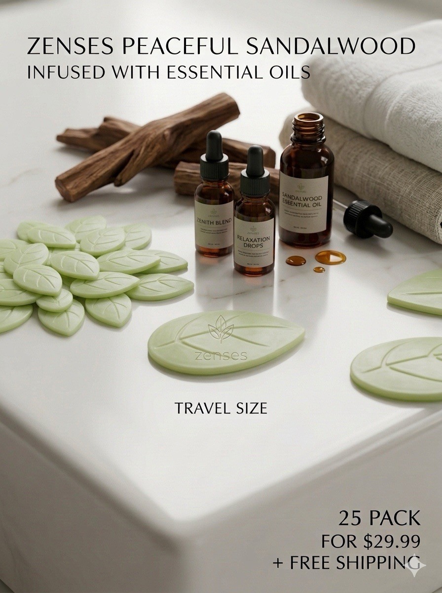 25 Pcs Zenses Peaceful Sandalwood Hotel Travel Size Soaps – Choice Hotels