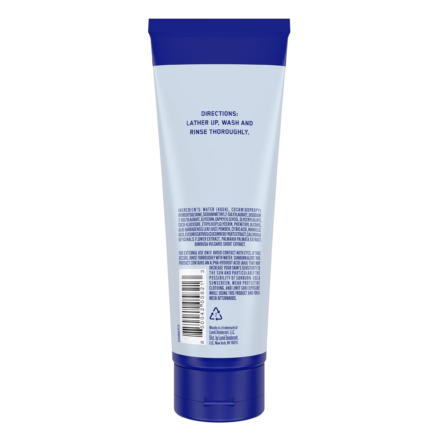 Mando Body Wash Pro Sport 8.5 oz 24 Hour Odor Shield Skin Safe SLS Free Formula