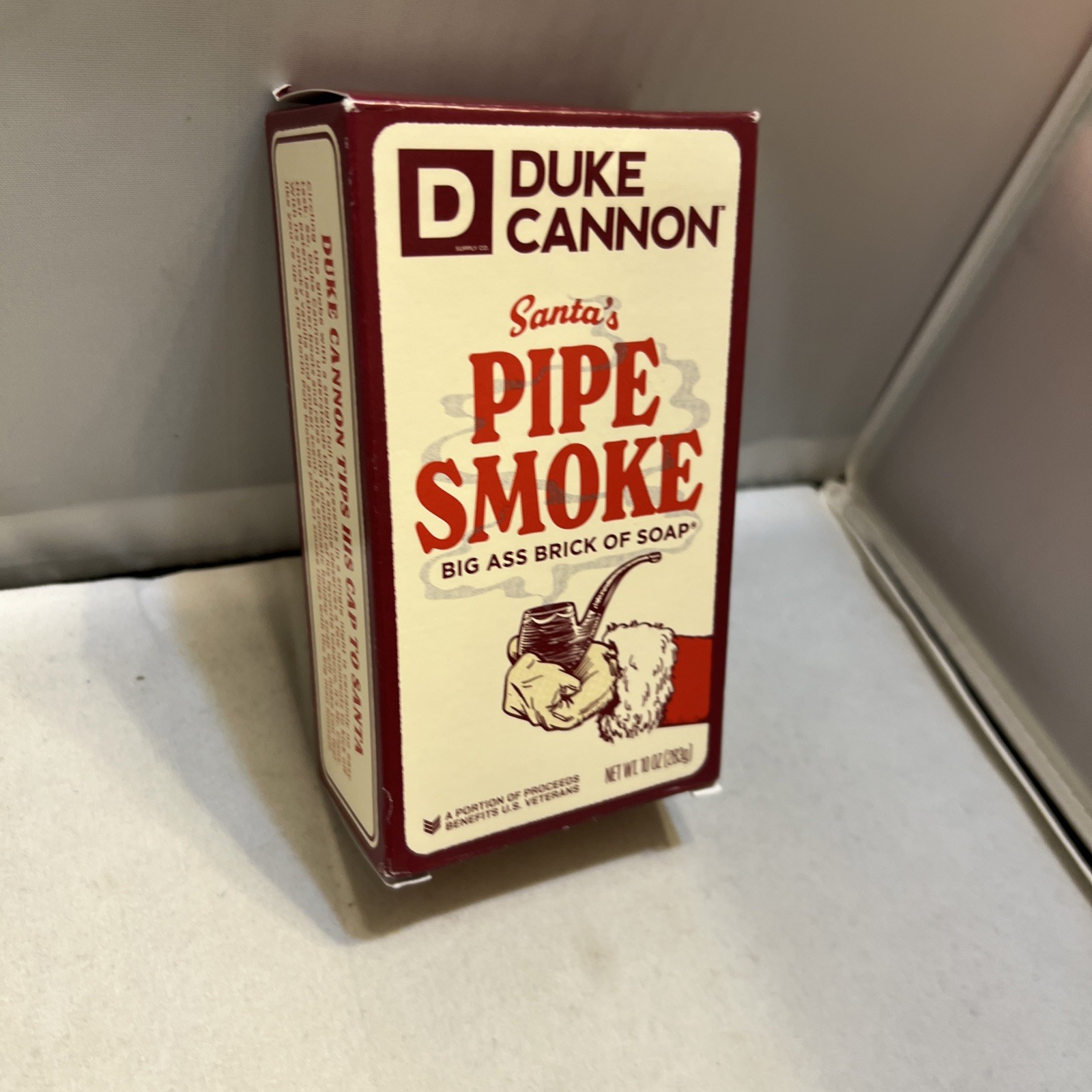 Duke Cannon Big Ass Brick of Soap Santas Pipe Smoke New
