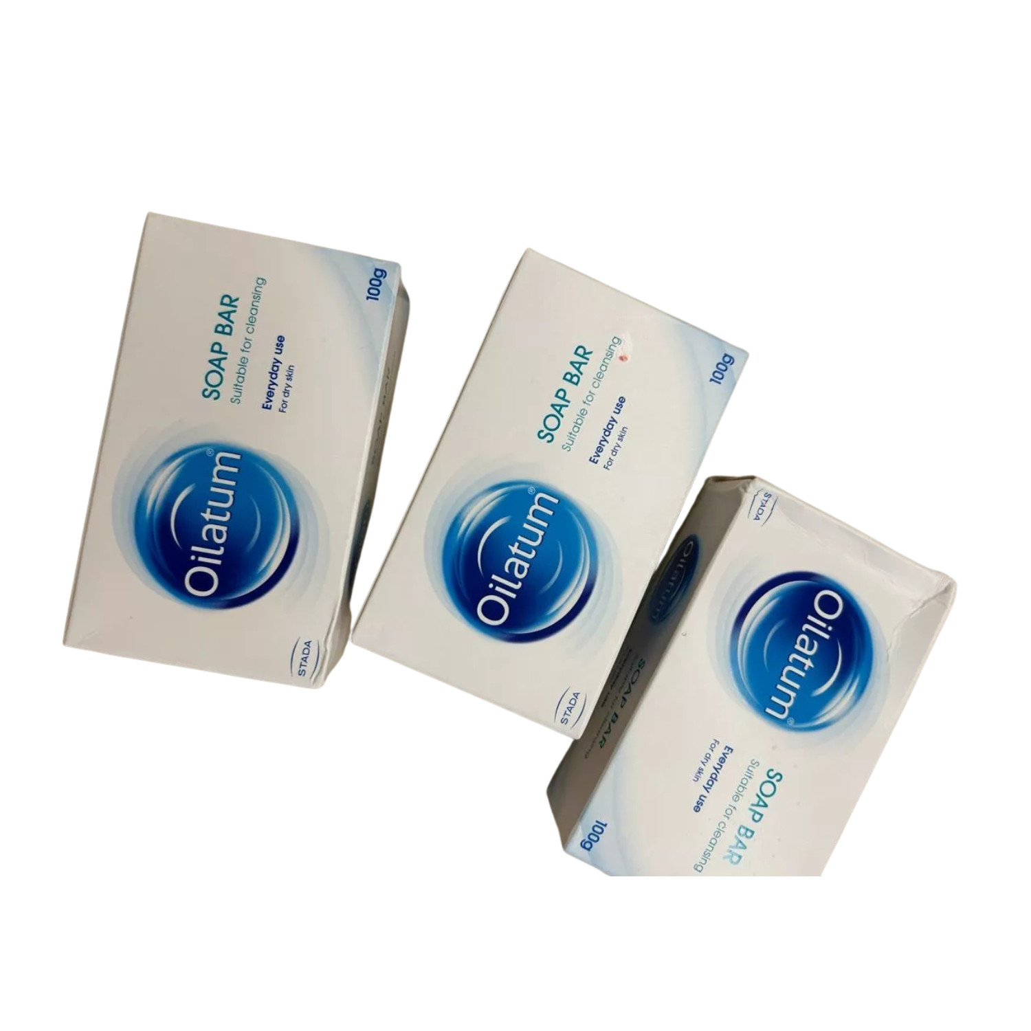 3X Oilatum Soap Bar for Dry & Sensitive Skin Calm and Soothe Dry, Itchy Skin