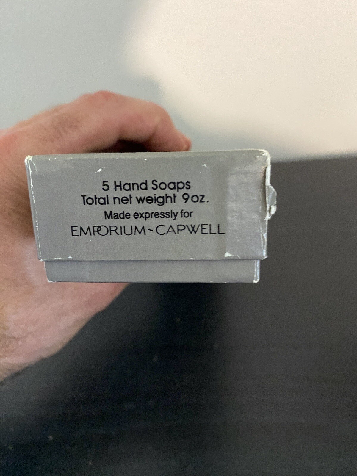 Vintage French Milled Soaps 5 Hand Soaps Emporium-Capwell Honey Almond NIB