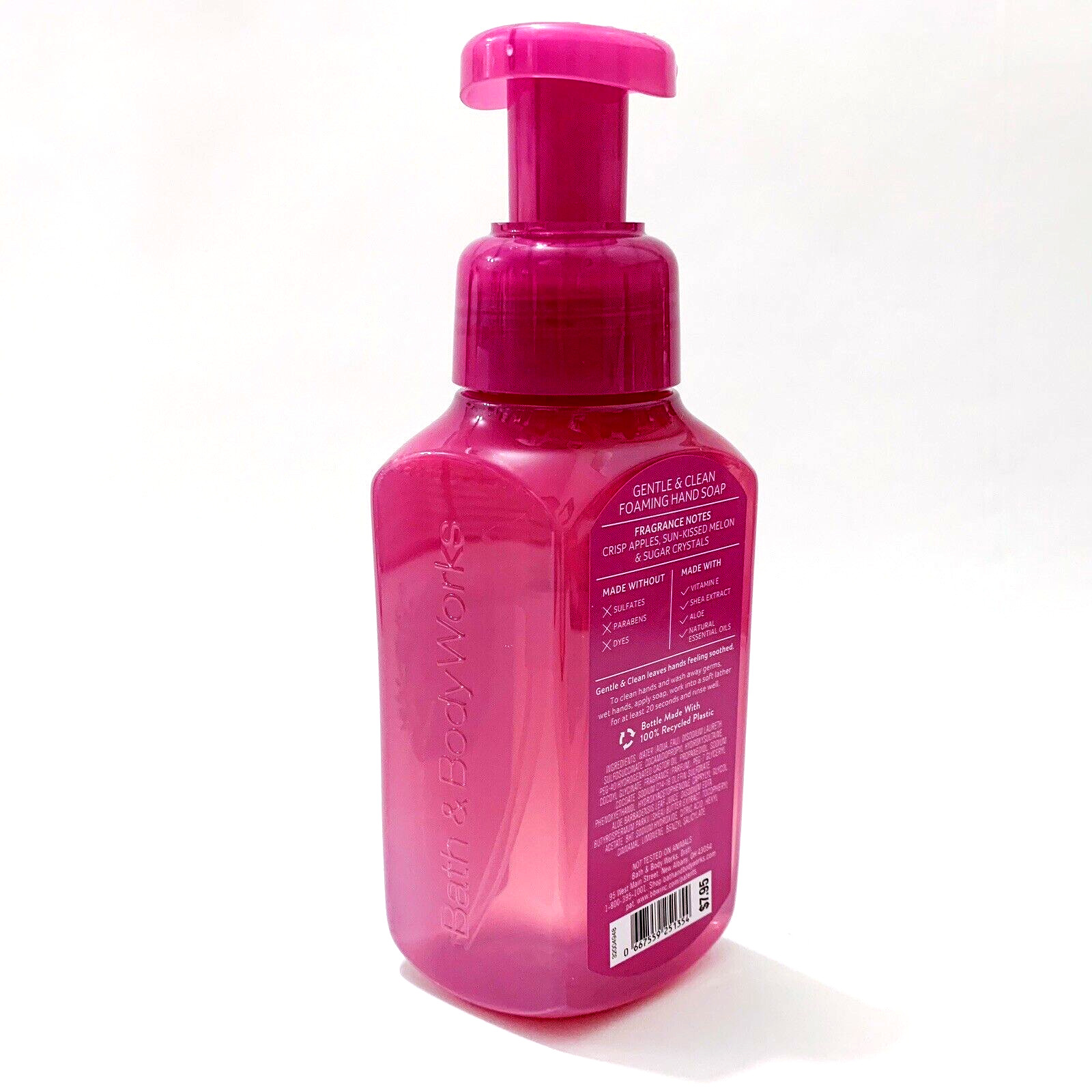 3-Pack Bath & Body Works SOME BUNNY LOVES YOU PINK APPLE PUNCH Foaming Hand Soap