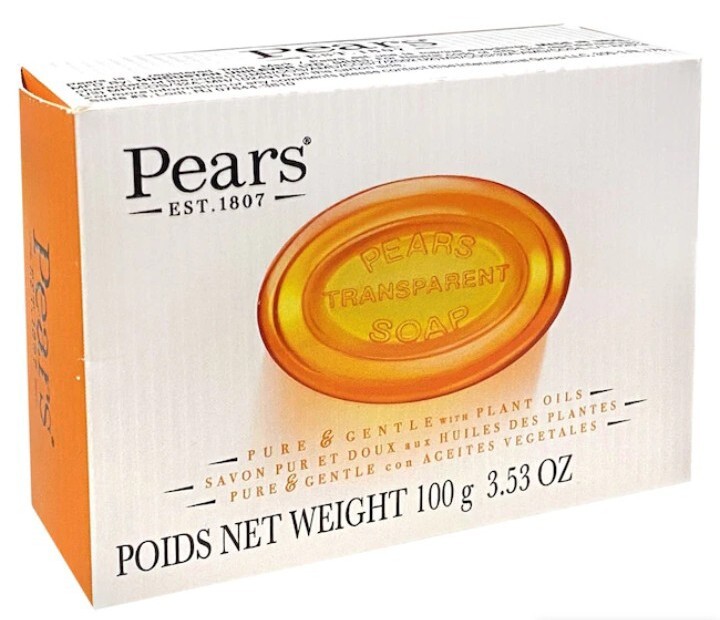 Ɣ PEARS 3.53 Oz 🟠 ●GLYCERIN & NATURAL OILS● 🟠 •Pure & Gentle •98% Pure Soap🫧.