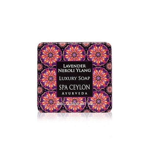 Spa Ceylon Lavender Neroli Ylang Luxury Soap 100g Natural Herbal Bar Free Shippi
