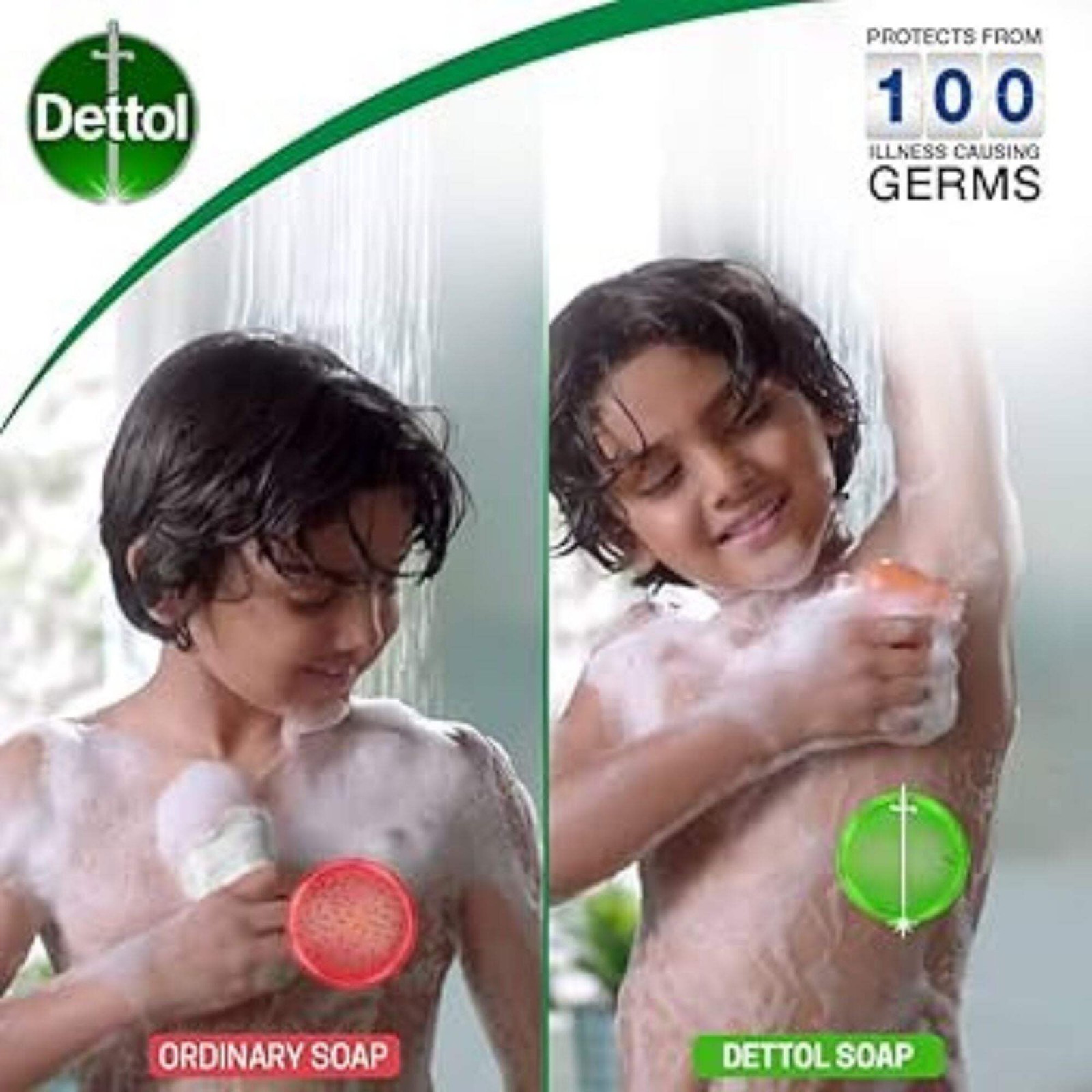 Dettol Fresh Antibacterial Bar Soap – 100g