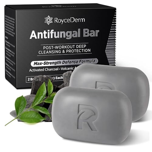 Medicated Antifungal Soap Bar for Athlete’s Foot, Jock Itch, Ringworm – Tea Tree