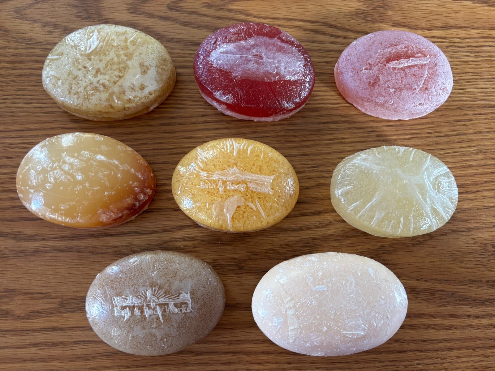 Lot Of 8 BATH & BODY WORKS Glycerin & Lotion BAR SOAPS Many RARE SCENTS!