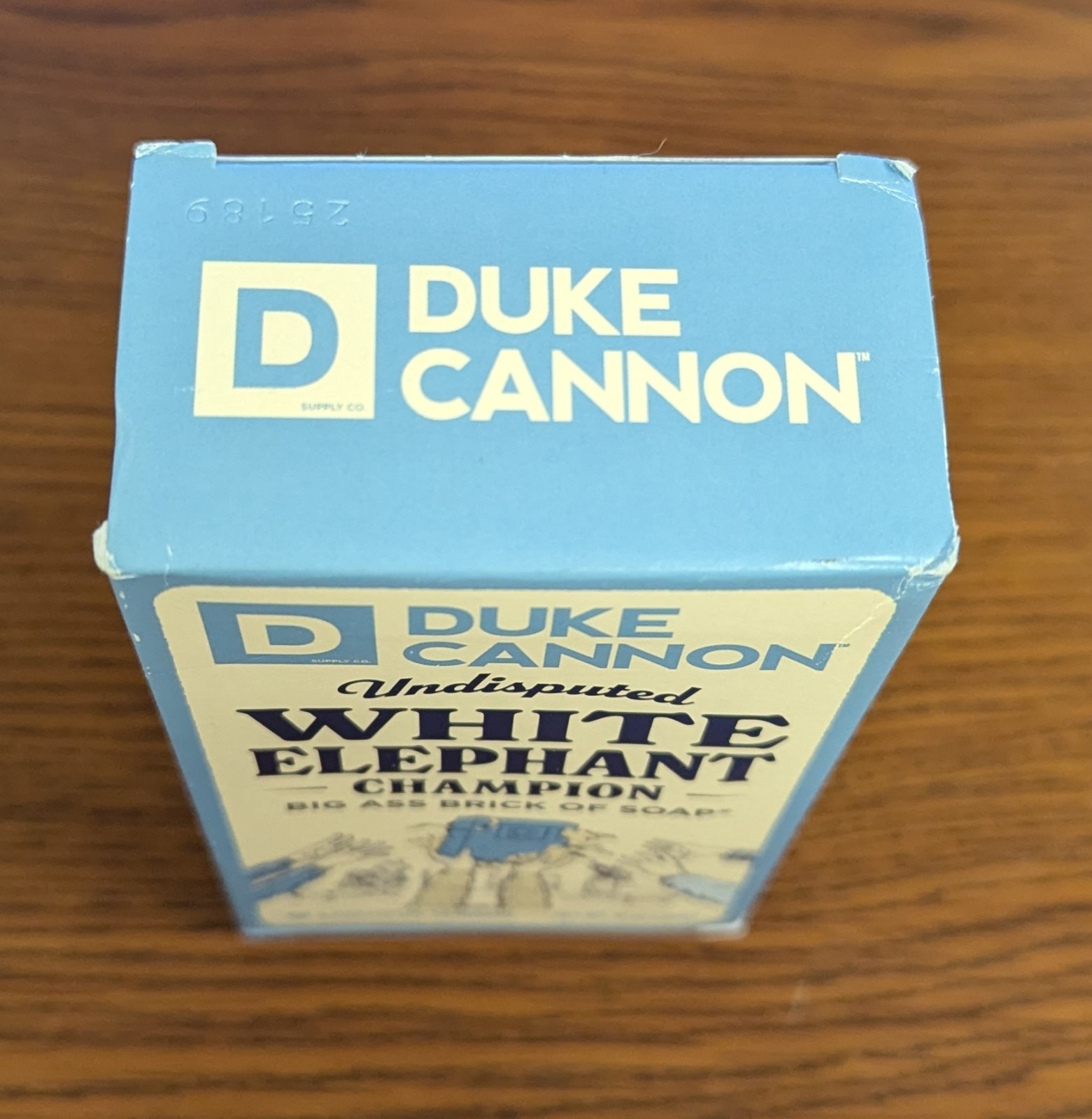 5 DUKE CANNON UNDISPUTED CHAMPION WHITE ELEPHANT BIG A** BRICK OF SOAP 10oz NIB