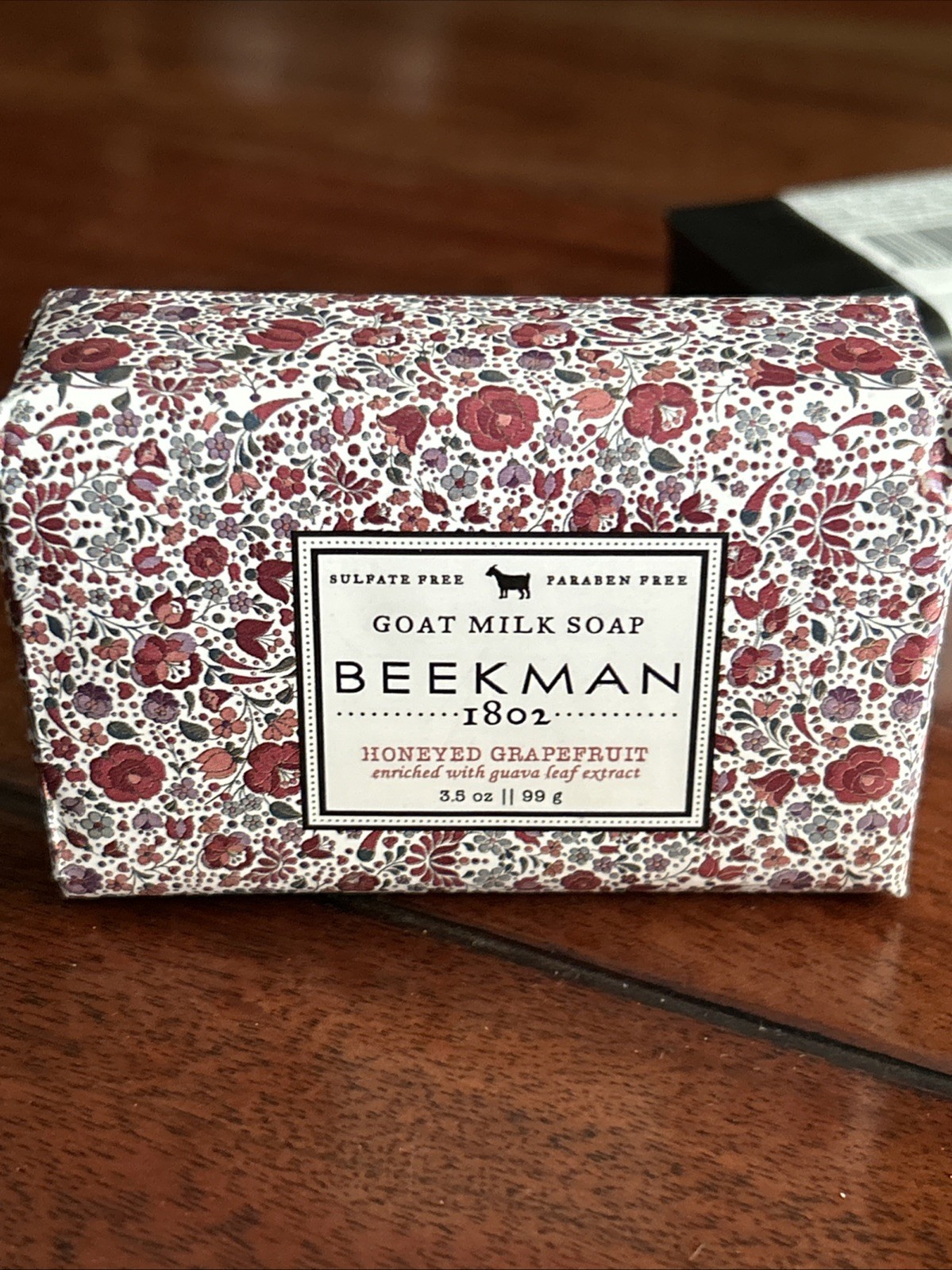 2 Beekman 1802 3.5oz Soap Bars: Honeyed Grapefruit & Fresh Air