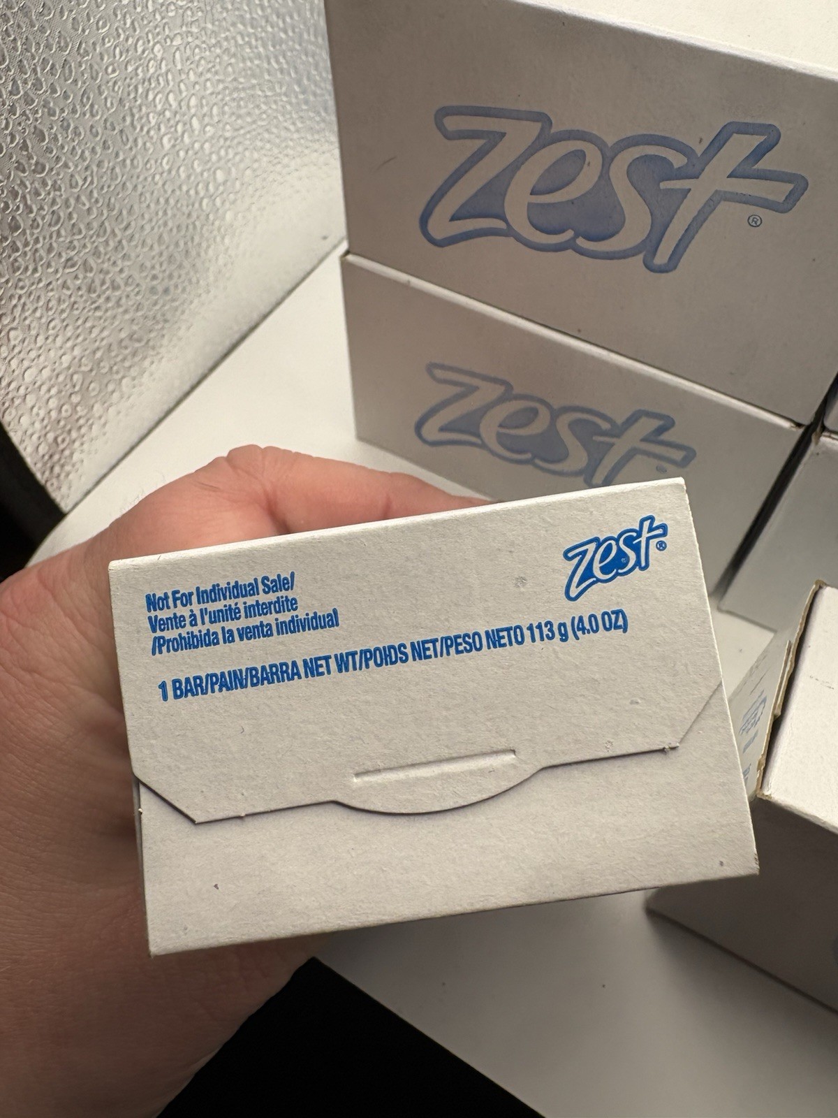 Zest Bar Soap 4 oz Lot of 15 Bulk Hotel Size New Fresh Clean Scent