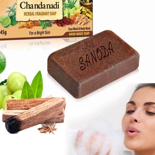 Sanoda Cinnamon Ayurvedic Herbal Fragrant Soap pure Cinnamon Extract and Oil 45g