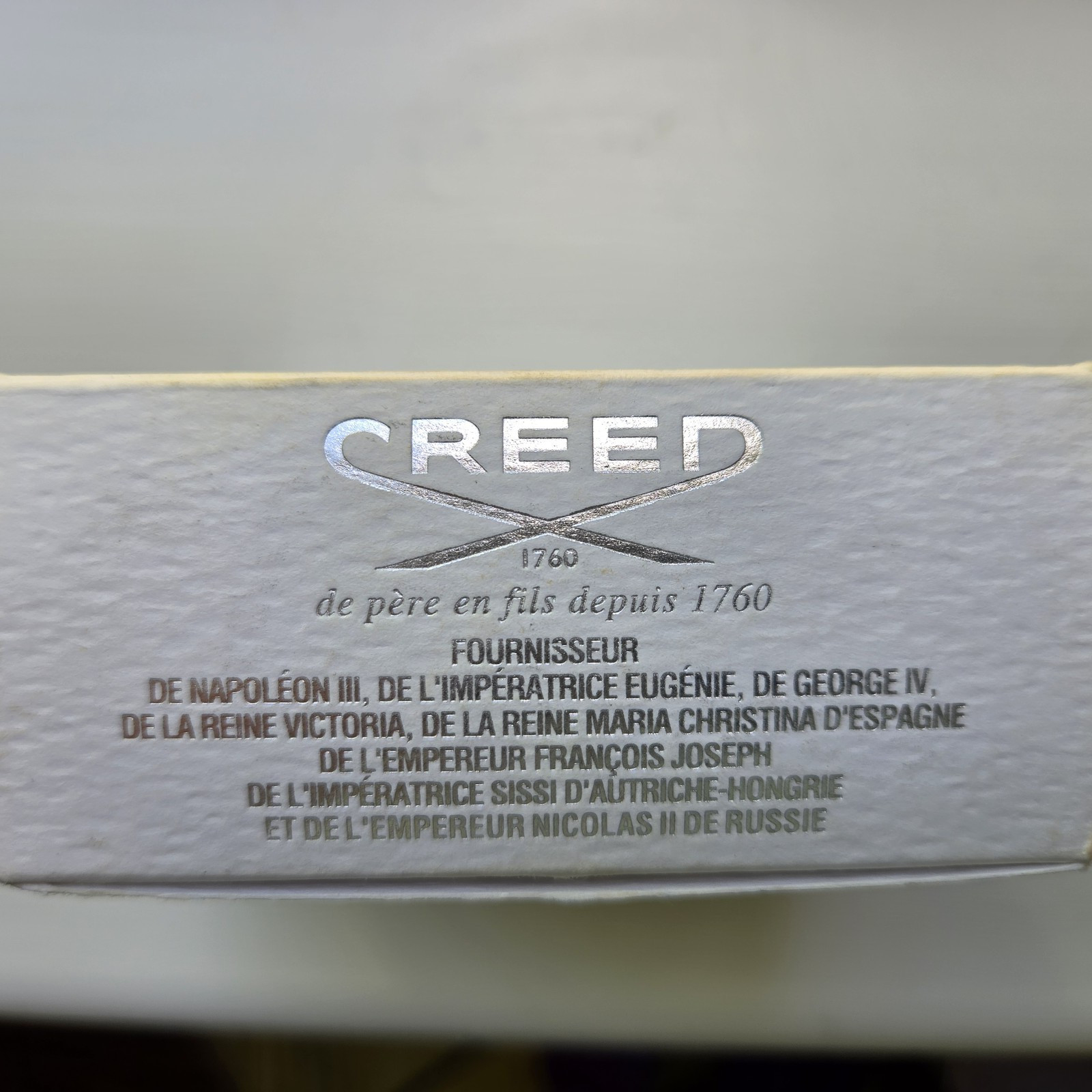 Creed Perfumed SOAP “Love in White” 5.2 oz (new with box)