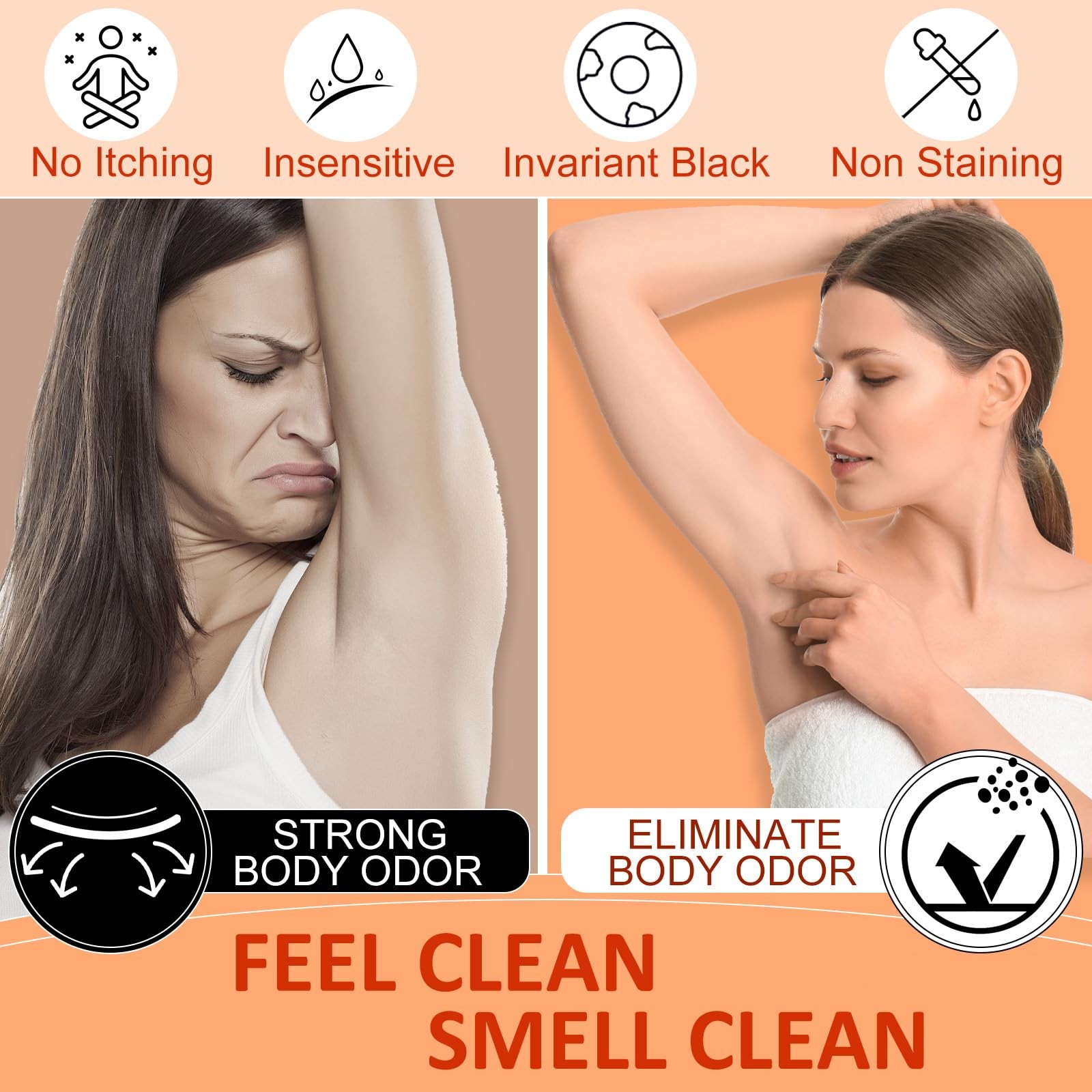 2 PCS Persimmon Soap Bar for Old People Smell, Natural Body Odor Control Bar …