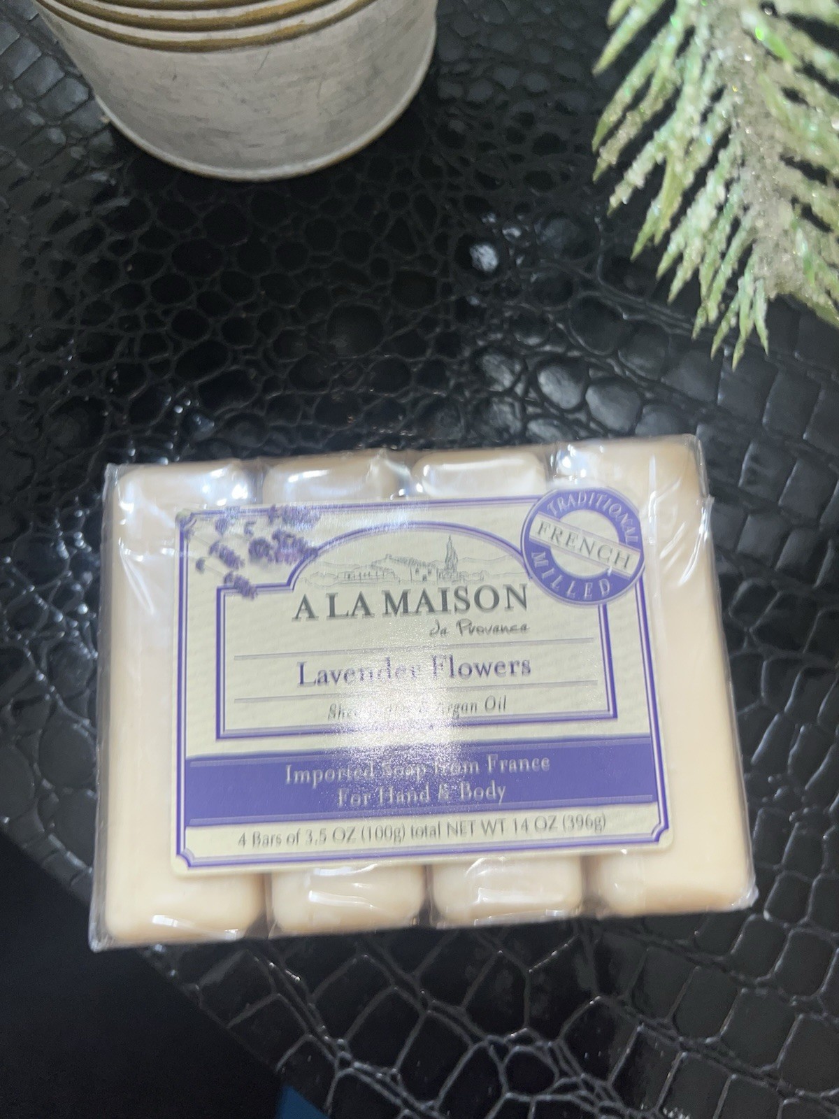 4 Packs Ala Maison Soap Bar 3.5 Oz Total 12 Bars 3 Fragrances