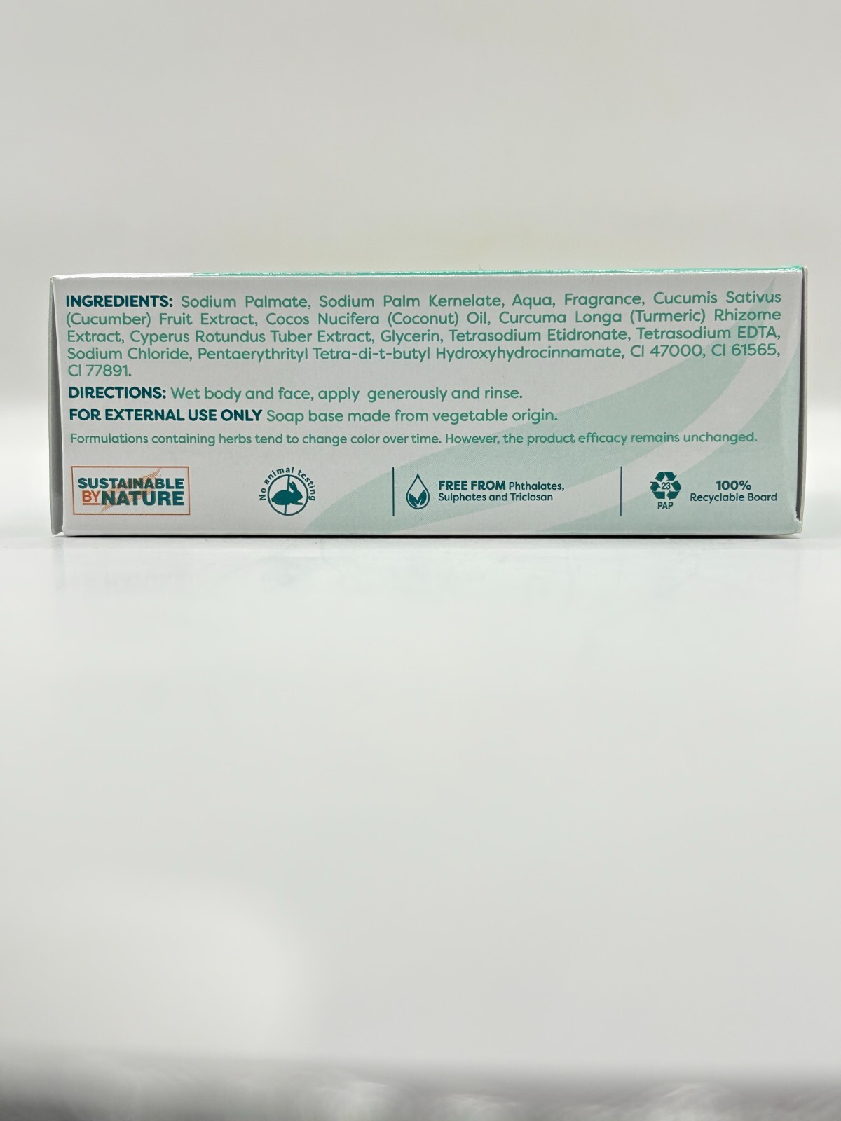 Himalaya Cucumber Coconut Soap Pure Natural Cools Skin 125gm Vegetable Origin US