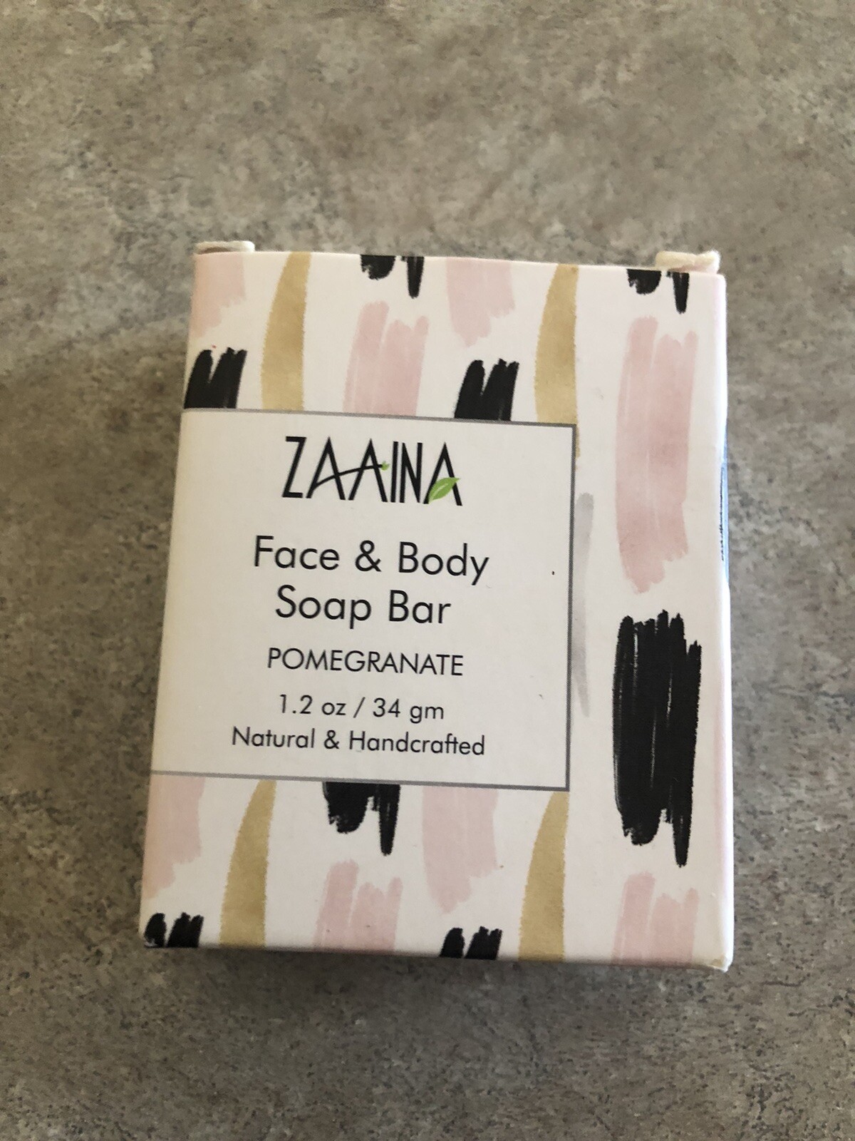 Zaaina Face & Body Soap Bar 1.2 oz NEW! NIB!