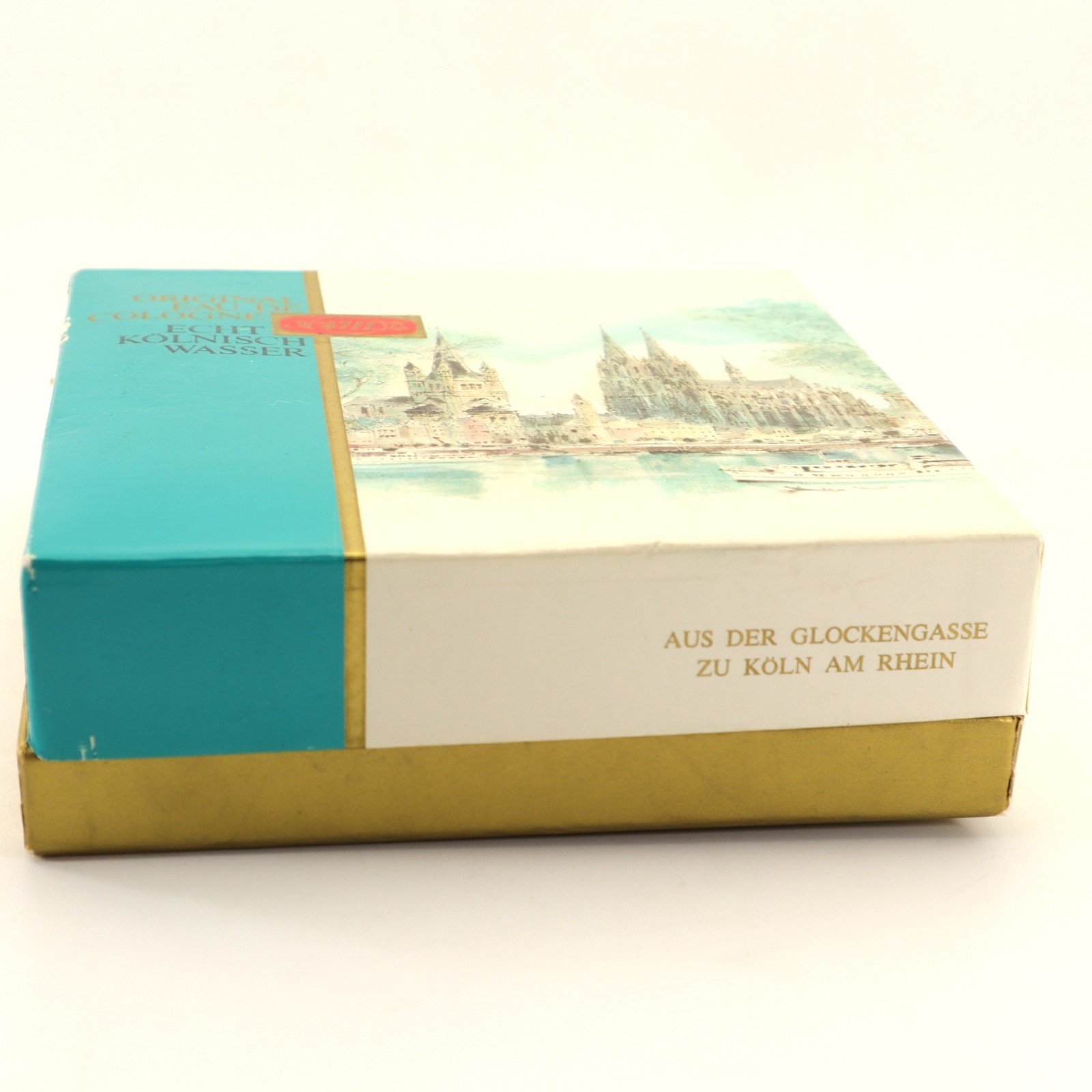 4711 Oirginal Eau De Cologne & Bar of Soap Gift Box Splash 1970 Germany NIB Vtg