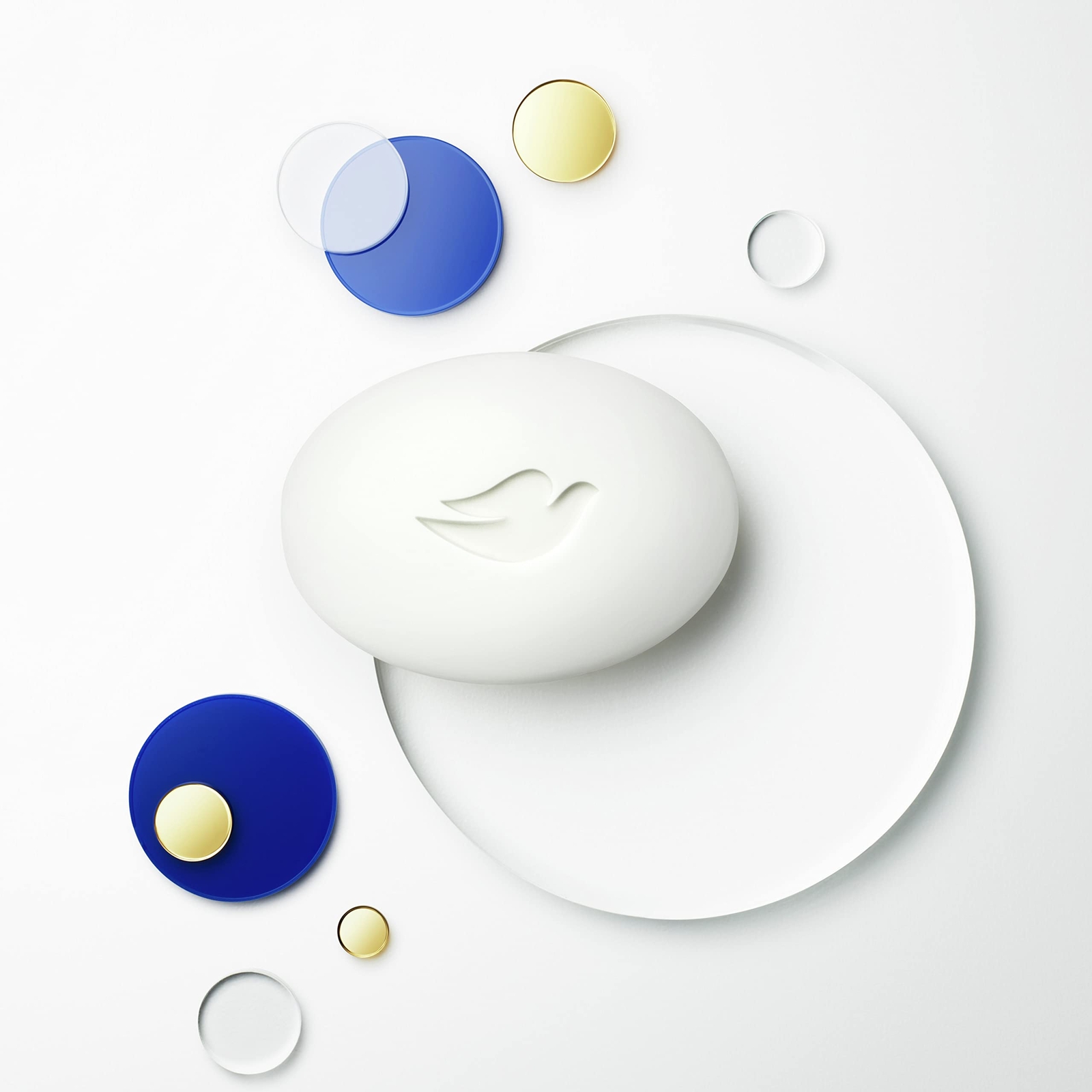 Dove Original Beauty Bar 8 Count Moisturizing Soap For Soft Smooth Skin