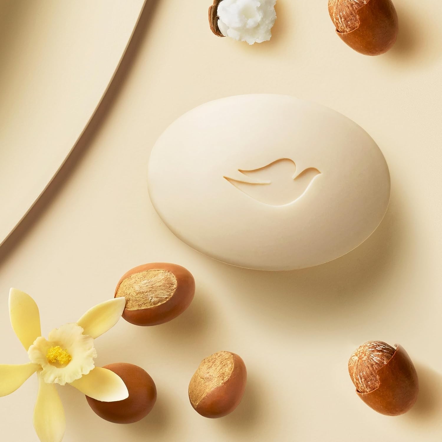 Moisturizing Dove Beauty Bar Soap – 4 Count, Gentle Cleansing with Shea Butter