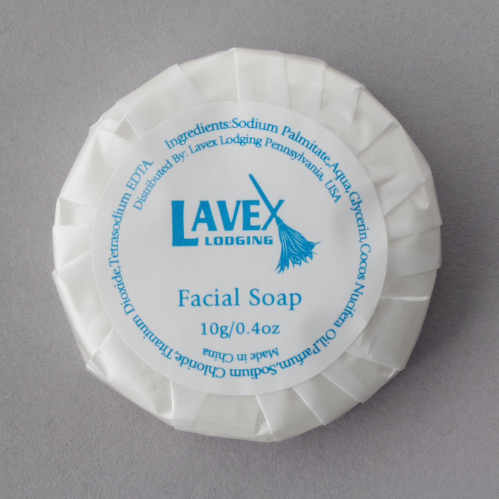 1000 CASE 0.42 Oz Hotel Motel Round Wrapped Wholesale Face Wash Soap Travel Bar