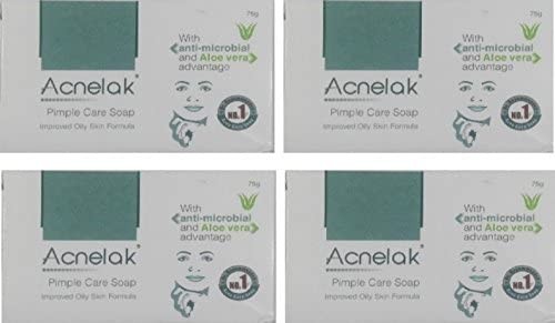 Acnelak Pimple Care Soap 75 gm Each For Oily Skin Deep Cleansing Soap Free Ship