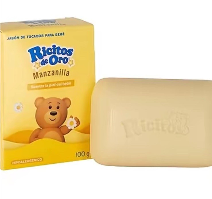 Ricitos de Oro Soap Bar 4 Pack 100% Natural Made In Mexico