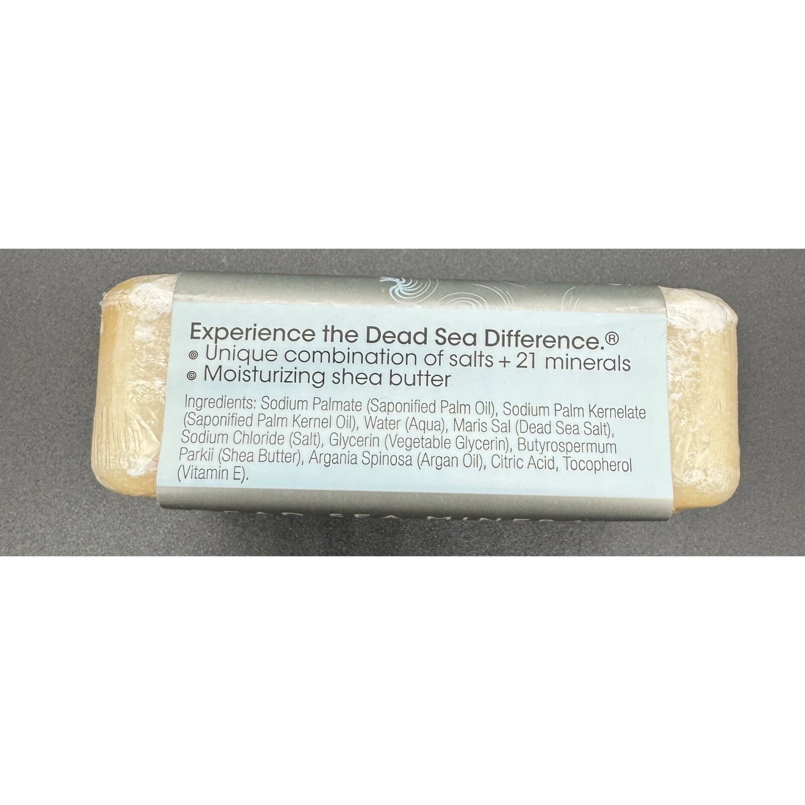 One With Nature Dead Sea Spa Triple Milled Mineral Soap – Argan Oil & Shea Bu…