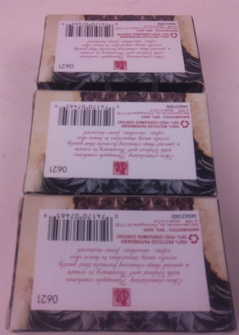 Naturistics Facial Soap/Facial Scrub Bars – New (Lot Of 7) -Discontinued Product