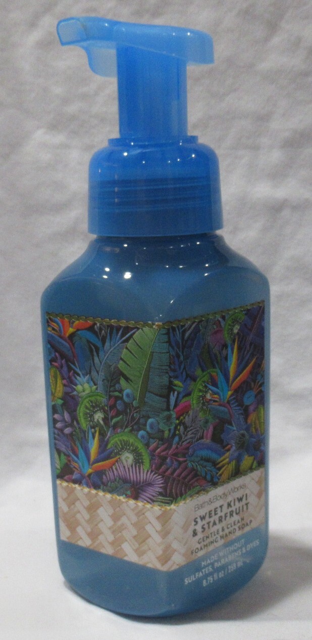 Bath & Body Works G&C Foaming Hand Soap Set Lot of 2 SWEET KIWI & STARFRUIT