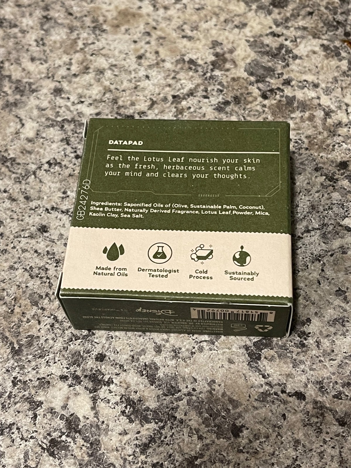 Dr. Squatch STAR WARS Wisdom Wash Limited Edition Soap Yoda 5oz