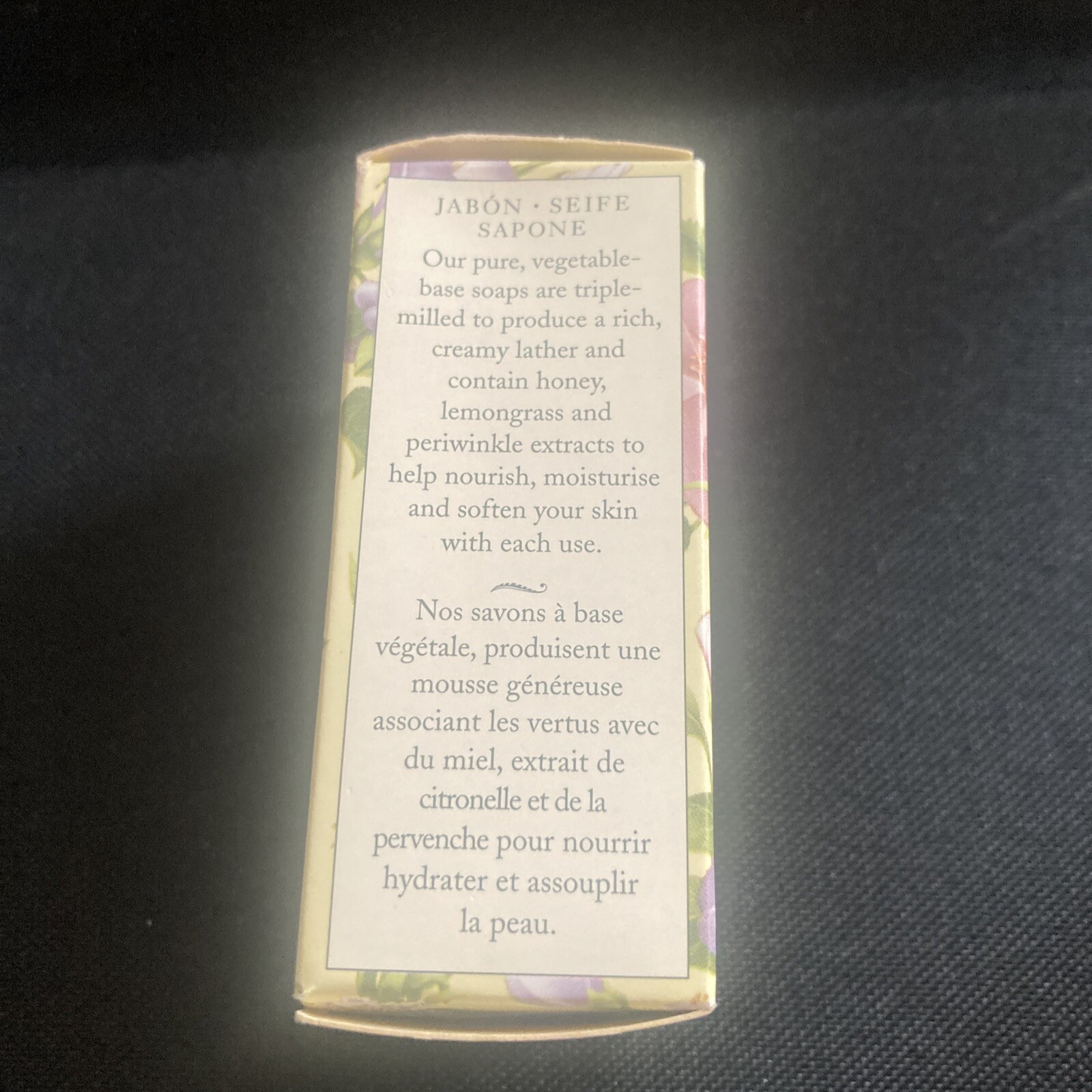 Vtg Crabtree Evelyn Summer Hill Discontinued 3.5 oz Scented Soap New With Box